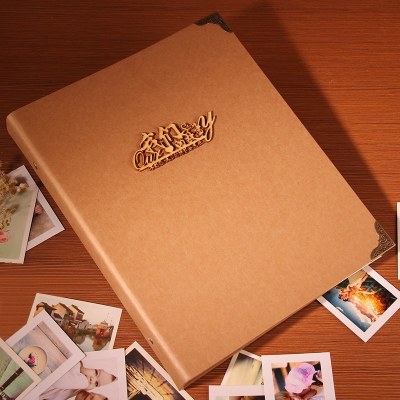 3寸640张插页式相册拍立得火车票汽车票收藏册收集册纪念册影集