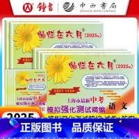 [上海中考模拟强化卷]语数英物化[10册全套含答案] 九年级/初中三年级 [正版]2025灿烂在六月上海中考历年真题 数