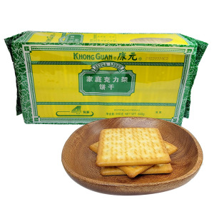 康元饼干康元家庭克力架饼干袋装640g休闲零食品早餐饼干