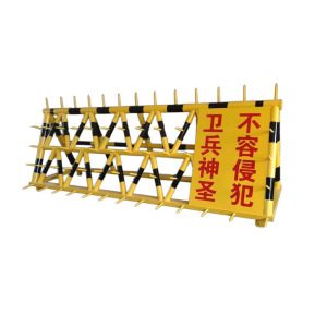 麦盾 移动拒马护栏学校厂区门口可移动带刺防撞拒马路障9000*1600*1000mm可定制
