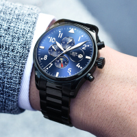 瑞士嘉年华Carnival手表男士全自动机械表 男多功能男表休闲时尚防水夜光真皮革带学生潮流腕表哑光喷砂格调8764-1