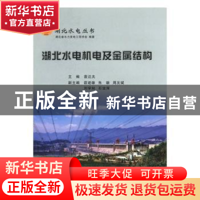 正版 湖北水电机电及金属结构 袁达夫主编 长江出版社 9787549243