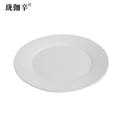 珑伽辛 陶瓷餐具平盘碟子 8英寸/个