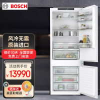 博世 KBN96VDD0C 德国原装进口无霜风冷嵌入式冰箱变频家用智能双门冰箱 379L