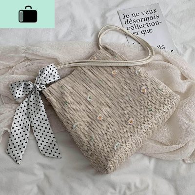 网红ins超火编包包女2020流行新款潮韩版百搭单肩斜挎时尚水桶NEW LAKE女士单肩包