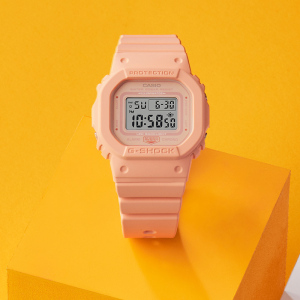 CASIO旗舰店卡西欧手表女baby-g新品学生手表户外运动高颜值电子表女士休闲小方块石英表GMD-S5600BA