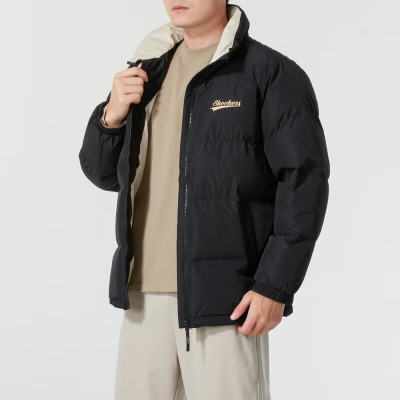 斯凯奇(Skechers)男装女装新款运动服防风保暖外套休闲情侣时尚羽绒服L324U103-0018 ZP