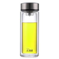 希诺(HEENOOR)双层玻璃杯260ml XN-7071/个