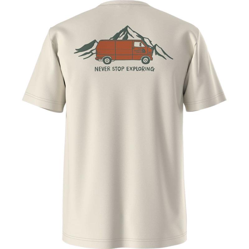 男士短袖户外图案速干T恤北面舒适透气休闲款可内搭旅行野营