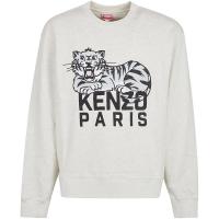 高田贤三(Kenzo)Kenzo联名款男士灰色刺绣经典卫衣时尚百搭圆领套