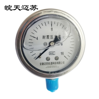 皖天迈苏YN-60普通耐震压力表2.5级
