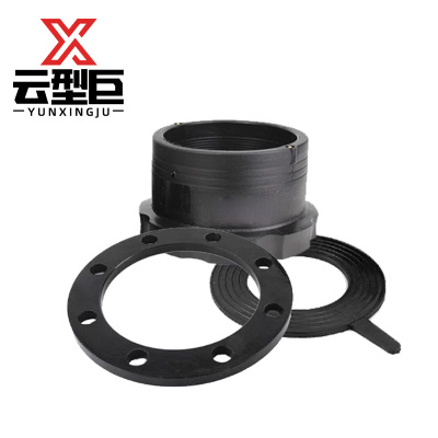 云型巨 PE电熔式法兰根(根+防腐法兰+垫)75mm 套