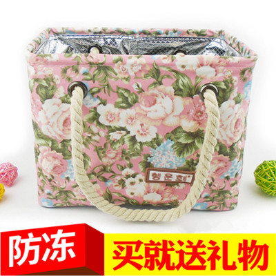 洗澡篮袋浴筐洗澡筐框收纳防水折叠韩国浴兜手提洗澡包洗浴包大号