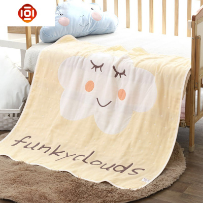 棉纱布婴儿盖毯宝宝夏凉被春秋毯子夏季薄款儿童空调被子三维工匠