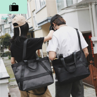 日系原宿单肩包女大容量托特包男士简约时尚斜挎包学生书包手提包NEW LAKE男士斜挎包