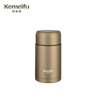 珂美芙 316不锈钢便携手柄焖烧杯 香槟金800ml 个