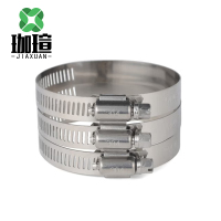 珈瑄 不锈钢喉箍 不锈钢管夹卡箍喉箍水管抱箍固定紧箍圈 130-152mm 单位:个