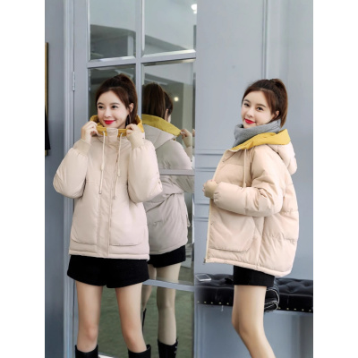 棉服女冬季新款韩版面包服棉袄宽松加厚棉衣女外套潮