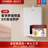 名气热水器燃气热水器16L大容量直流变频智能恒温节能省电多重安全防护R5A36-16