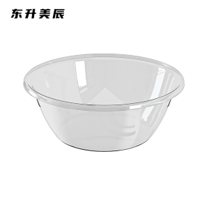 东升美辰 透明脸盆31*12cm DS-ZP108 个