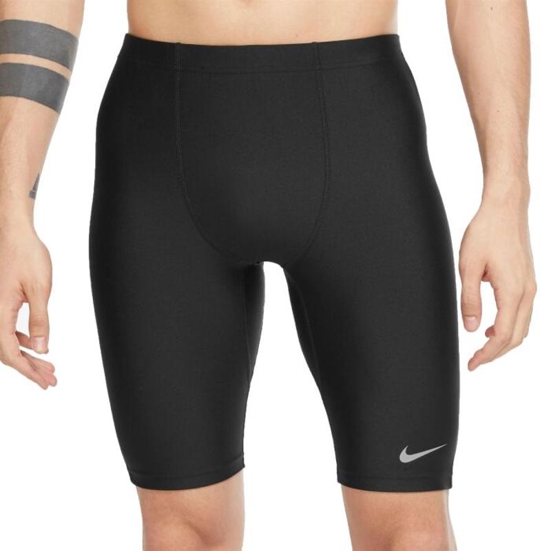 Nike 耐克男子运动速干透气紧身跑步五分裤DryFIT科技弹性训练裤