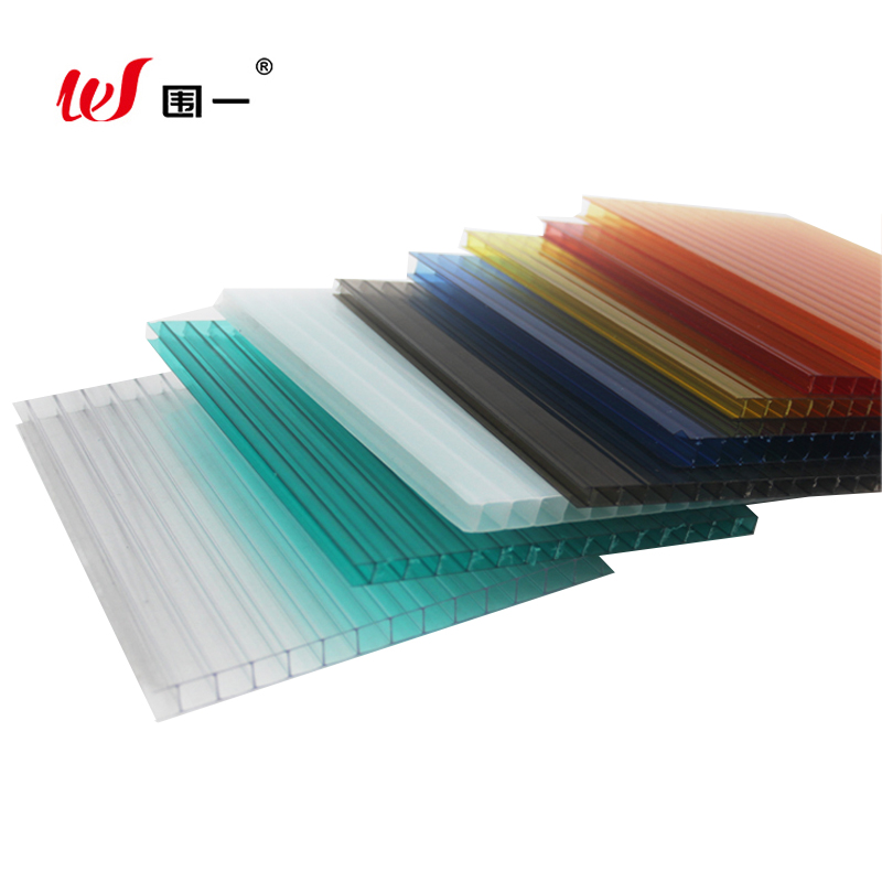 围一 隔断空心阳光板 双层2.1m宽*6m长 厚4mm 块