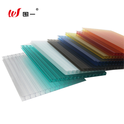 围一 隔断空心阳光板 双层2.1m宽*6m长 厚4mm 块