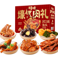 百草味(BE&CHEERY) 壕气肉礼1001g(红色)