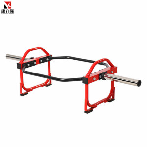 康力强FLT010六角杠铃杆六边环形杠铃架奥杆深蹲硬拉健身房运动器材
