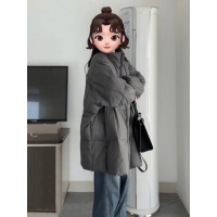 年新款羽绒棉服女冬季韩版中长款棉袄宽松过膝加厚棉衣外套潮
