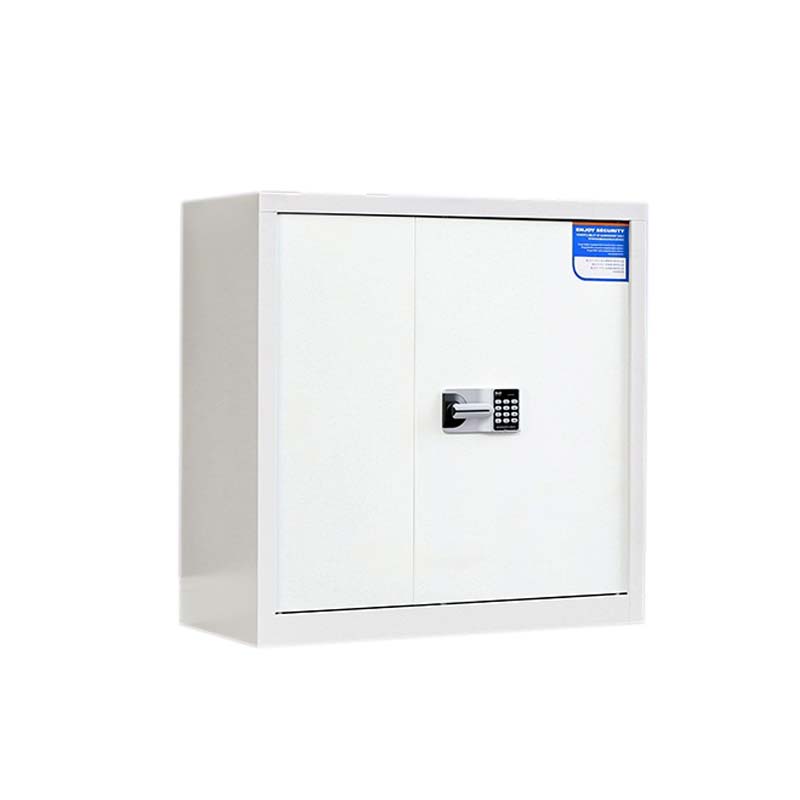 正斌保密柜财务档案柜文件柜办公室资料储物柜保险柜电子密码国保锁矮柜白色-国保密码锁