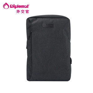 Diplomat外交官时尚休闲双肩包背包YH-812L-101(单位:个) 黑色