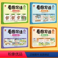 全套4册 看图写话 [正版]抖音同款看图写话阅读范文一年级二年级上册同步专项训练人教版看图说话写话每日一练方法技巧写作入