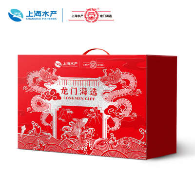 五个农民精选龙门海鲜礼盒388型2725g新鲜直达品质美味锁鲜送礼自用佳选