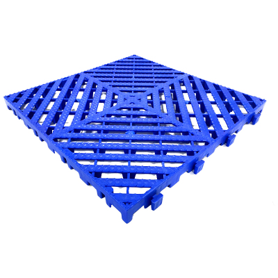 臻远 ZY3121310地格栅塑料拼接地板垫网格垫板 蓝色