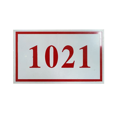 丛首 不锈钢标志牌100*150mm 块