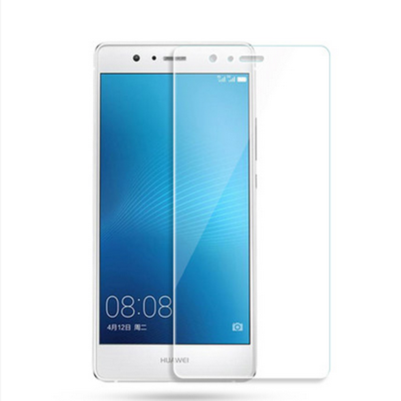 轻万适用华为g9青春版钢化膜透明玻璃手机贴膜高清前膜防指纹防摔非