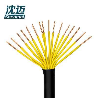沈迈 铜芯电缆 ZR-KVV-450/750V-16*1.0平方 1米
