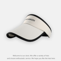 无顶棒球帽鸭舌帽女运动轻便防紫外女士鸭舌太阳帽无痕防晒帽
