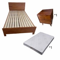 海铁科技床+床头柜+床垫120*200cm/套