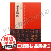 中国具有代表性书法作品放大本系列 颜真卿 多宝塔碑 张海 河南美术出版社