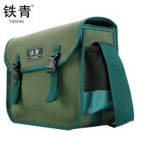 铁青男工斜挎包A1A 个 绿色