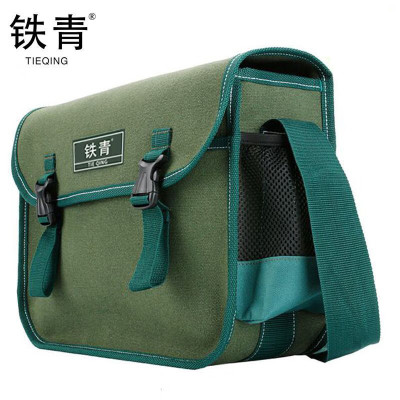 铁青男工斜挎包A1A 个 绿色
