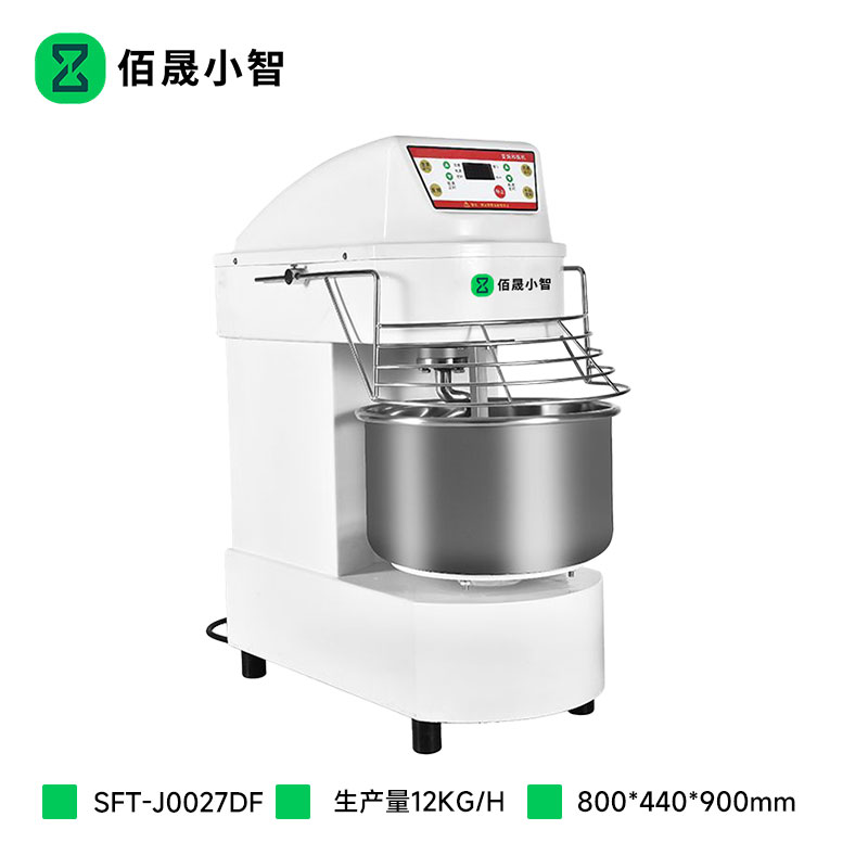 佰晟小智 商用和面机 SFT-J0027DF 电脑板变频双速和面机30L