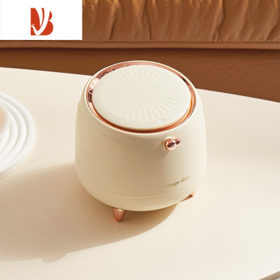 三维工匠桌面垃圾桶按压式客厅轻奢杂物桶车载家用办公桌餐厅收纳筒垃圾篓