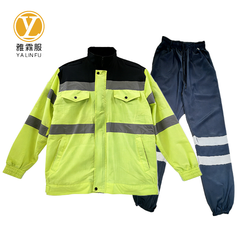 雅霖服 高警示速干工作服套装YLF0126 套