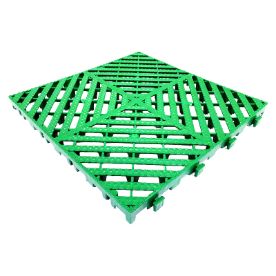 臻远 ZY3121309地格栅塑料拼接地板垫网格垫板 绿色