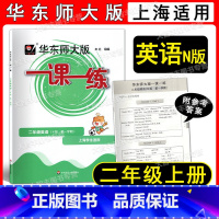 2022华师大一课一练 英语 2上 小学二年级 [正版]2022新版 华东师大版 一课一练 英语N版 二年级第一学期/2