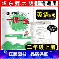 2022华师大一课一练 英语 2上 小学二年级 [正版]2022新版 华东师大版 一课一练 英语N版 二年级第一学期/2