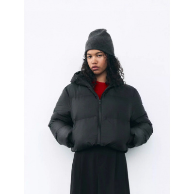 年新款流行气质宽松连帽冬时尚棉服外套短款保暖百搭面包棉服